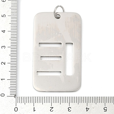 304 Stainless Steel Pendants STAS-M115-01P-E-1