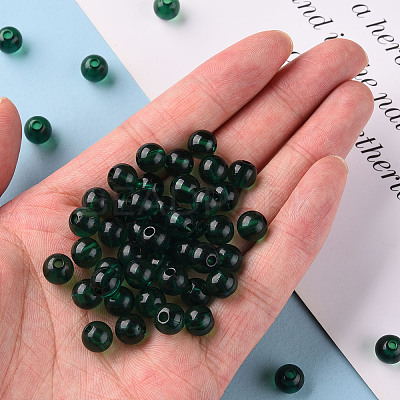 Transparent Acrylic Beads LS-MACR-S370-A8mm-735-1