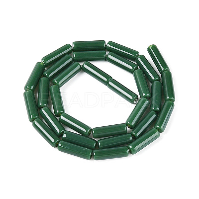 Opaque Solid Color Glass Beads Strands X-GLAA-N070-01A-C04-1