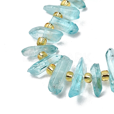 Natural Quartz Crystal Beads Strands G-F800-E08-1