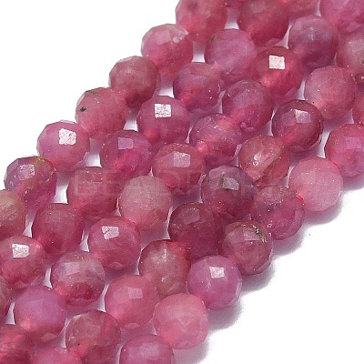 Natural Tourmaline Beads Strands G-G106-C02-03-1