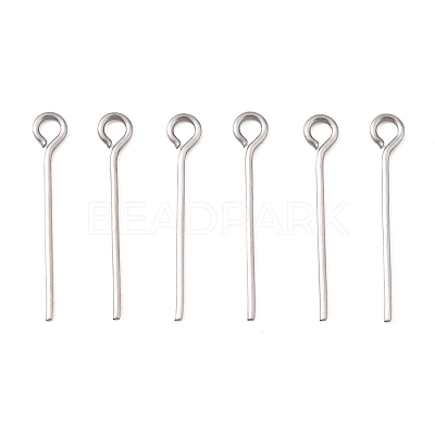Tarnish Resistant 304 Stainless Steel Eye Pin STAS-R045-20mm-1