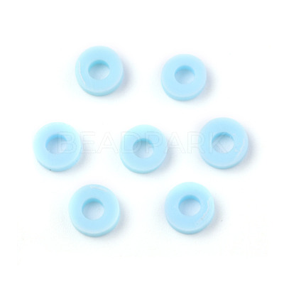 Handmade Polymer Clay Beads CLAY-Q251-8.0mm-101-1