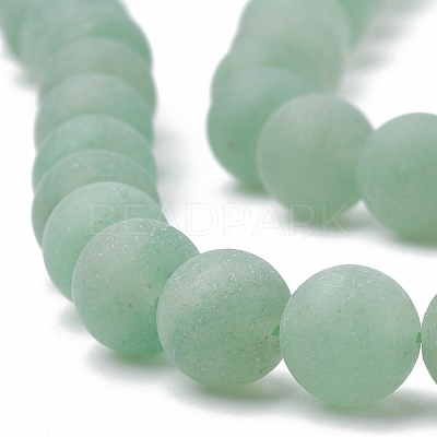 Natural Green Aventurine Beads Strands G-T106-172-1