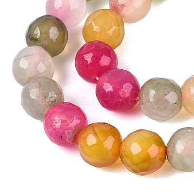Natural Agate Beads Strands G-Q606-42A-02-1