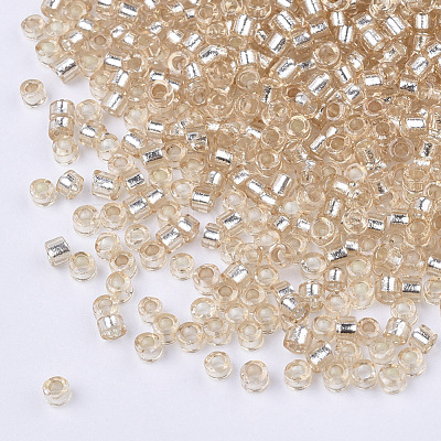 Glass Cylinder Beads SEED-Q036-01A-A08-1
