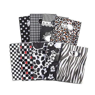 Printed Plastic Bags X-PE-T003-15x20cm-01-1