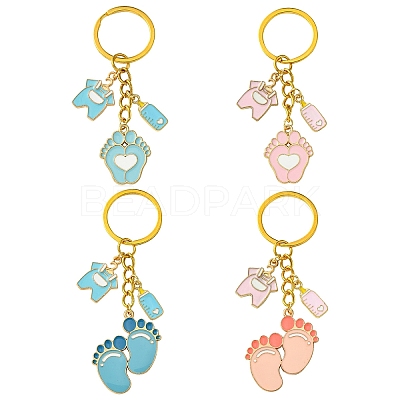 Alloy Enamel Keychain KEYC-YW00023-01-1