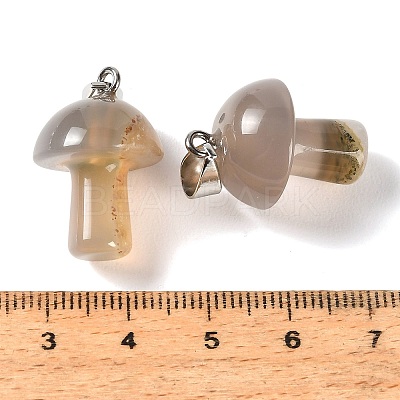 Natural Crystal Core Agate Pendants GG-CBAA0EE-05P-13-1