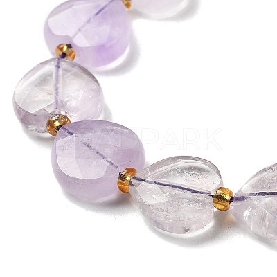 Natural Ametrine Beads Strands G-B044-B20-01-1