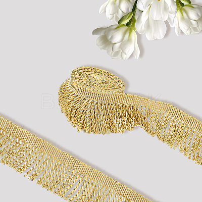 5 Yards Polyester Twist Tassel Ribbons OCOR-WH20005-39C-1