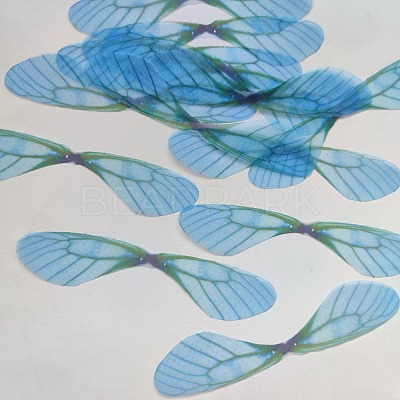Atificial Craft Chiffon Butterfly Wing FIND-PW0001-029-A06-1
