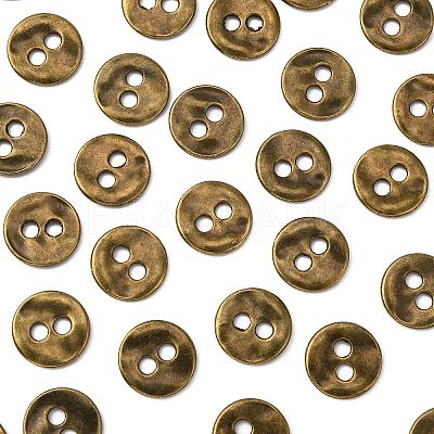 Tibetan Style Buttons LS-TIBE-R178-AG-LF-1