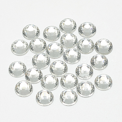 Flat Back Glass Rhinestone Cabochons RGLA-T090-SS5-01-1