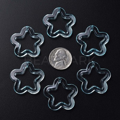 Transparent Acrylic Beads MACR-S373-24-B08-1