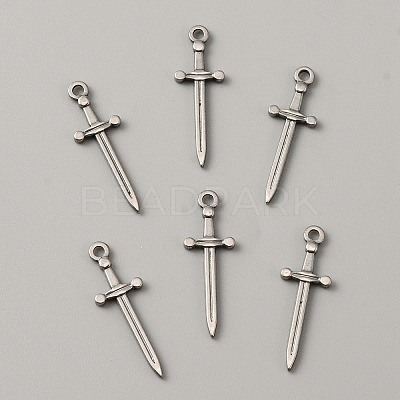 304 Stainless Steel Pendants FIND-WH0137-62B-1
