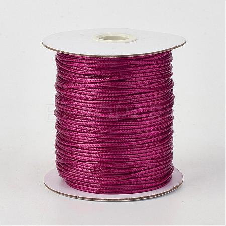 Eco-Friendly Korean Waxed Polyester Cord YC-P002-1mm-1109-1