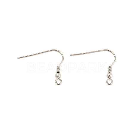 304 Stainless Steel Earring Hooks STAS-E147-14P-1