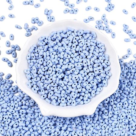 Opaque Acrylic Beads MACR-T048-02S-1