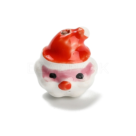 Christmas Handmade Porcelain Beads PORC-L081-01A-1