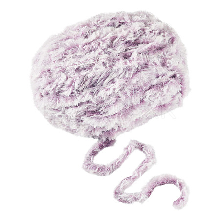 Super Bulky Imitation Fur Polyester Yarn OCOR-TAC0016-36D-1