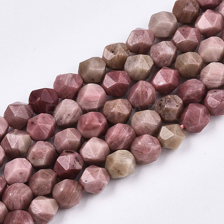 Natural Rhodochrosite Beads Strands G-S368-015A-1