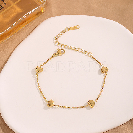304 Stainless Steel Curb Chains Bracelets FS-WG5BF1A-02-1