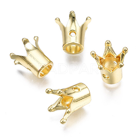 Rack Plating Alloy Beads PALLOY-T077-152B-LG-RS-1