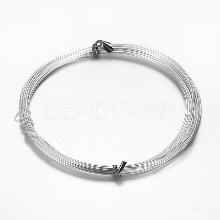 Round Aluminum Craft Wire AW-D009-2mm-5m-01-1