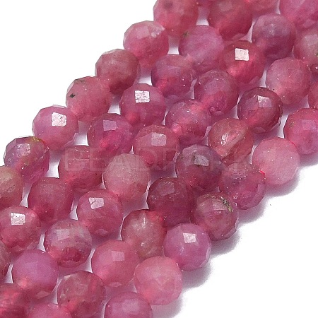 Natural Tourmaline Beads Strands G-G106-C02-03-1
