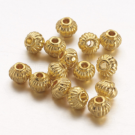 Tibetan Style Spacer Beads LS-LF0471Y-NFG-1