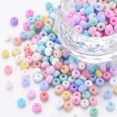 6/0 Glass Seed Beads SEED-T005-14-B13-1