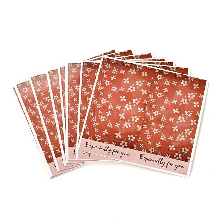 Coated Paper Sealing Stickers DIY-A018-04B-1