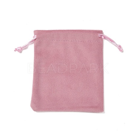 Velvet Jewelry Drawstring Storage Pouches ABAG-P013-02B-06-1