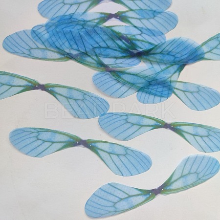 Atificial Craft Chiffon Butterfly Wing FIND-PW0001-029-A06-1