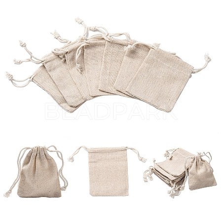 Cotton Packing Pouches Drawstring Bags LS-X-ABAG-R011-8x10-1