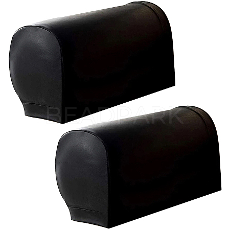 1 Pair Imitation Leather Sofa Armrest Covers AJEW-CL0002-21C-1