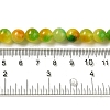 Natural Dyed White Jade Beads Strands G-M402-C03-22-4