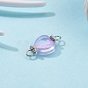 Eco-Friendly Transparent Acrylic Links Connectors PALLOY-JF00750-01-3