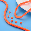 Handmade Polymer Clay Beads Strands CLAY-N008-210-7