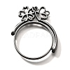 Alloy Open Back Bezel Pendants PALLOY-I223-16B-1