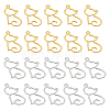 20Pcs 2 Colors Alloy Pendants FIND-LP0001-26-1