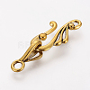 Tibetan Style Hook and Eye Clasps X-GLF1157Y-2