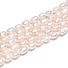 Natural Cultured Freshwater Pearl Beads Strands PEAR-N012-04U-01-5