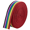 10 Yards Candy Color Polycotton Ribbon OCOR-BC0006-96A-1