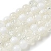 Crackle Glass Beads Strands GLAA-U001-8mm-07-1