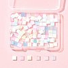 100Pcs 10 Styles 2-Hole Glass Seed Beads SEED-FS0001-45-6