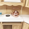 Alloy Miniature Teapot Ornaments BOTT-PW0001-161-4
