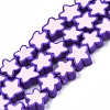 Handmade Polymer Clay Beads Strands CLAY-S096-043A-1