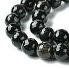 Natural Onyx Round Beads Strand G-L084-12mm-28-4